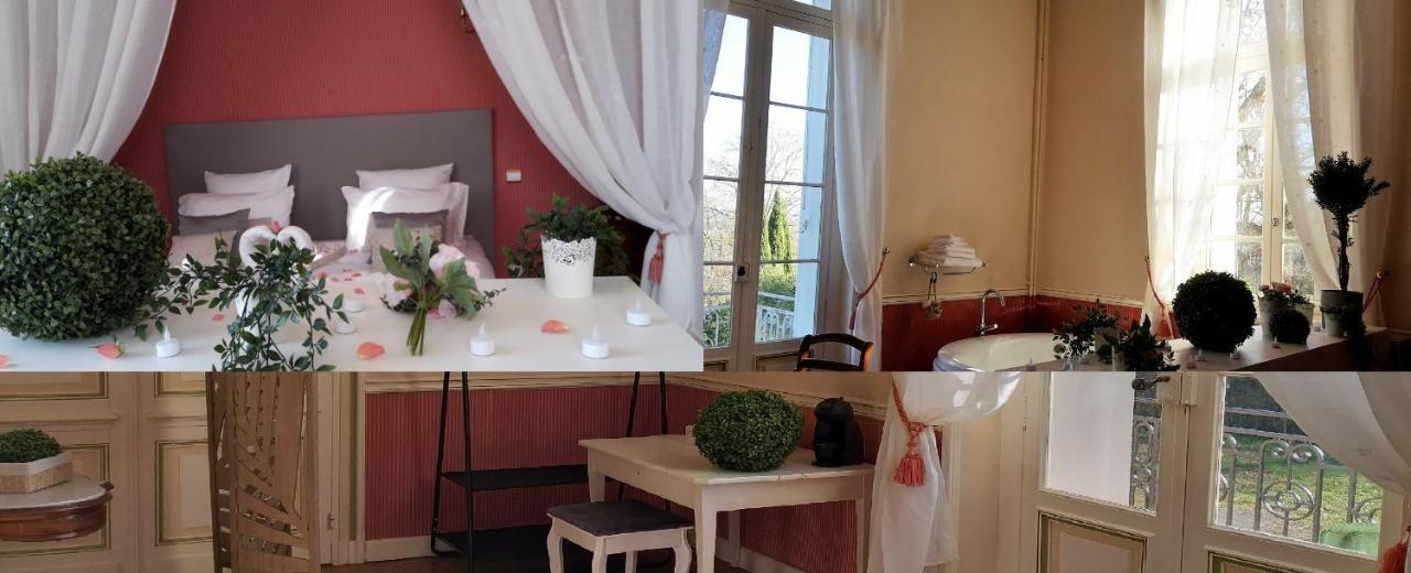 Hotel Château Marith - Etablissement climatisé avec Piscine à Clairac  Extérieur photo