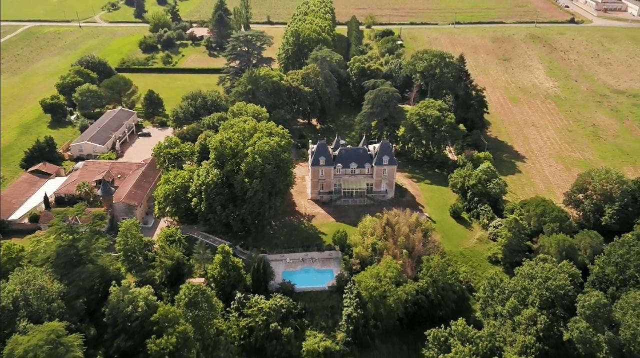 Hotel Château Marith - Etablissement climatisé avec Piscine à Clairac  Extérieur photo